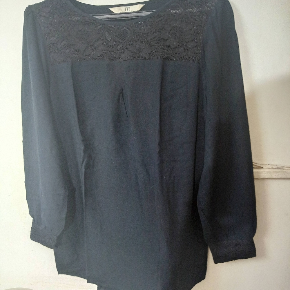 AND Black Net detailing top - Picture 4 of 9
